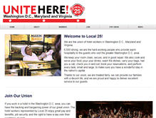 Tablet Screenshot of dchotelworkers.org